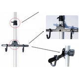 Heavy Duty Aluminum Alloy 2 Bike Bicycle Hanger Parking Rack Storage Stand To 4M V610-CYC-ALUBIKRAC-4M
