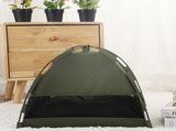 L Green Foldable Breathable Summer Pet Tent with Cooling Mat - Portable Outdoor and Indoor Pet V888-ELOSUNG13372