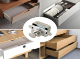 10Pcs Push Button Elegant Cabinet Door Catch Keyless Cupboard Locks Decorative Push Button V1107-100-13860