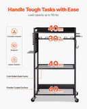 VEVOR 4-tier Tool Organizer Cart, 150 lbs Load Capacity, Floor Stand Rolling Drill Holder and V952-DDGJSNCBDPC4IWEAQV0