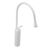 Sink Faucet Stylish Design Convenient Rotation Counter Basin Water Tap for Bathroom Home Hotel White V1294-YM0901-3112230060312