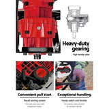 Giantz 92CC Post Hole Digger Motor Only Petrol Engine Red DI-EE-RDBK