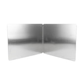 Stove Grease Shield 2 Sided Heat Resistant Anti Stick Coating Stainless Steel Stove Splatter Guard V1294-YM0901-3118240221312