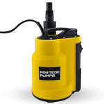 PROTEGE Tight Access Clean/Grey Water Submersible Sump Pump, Integrated Float Switch V219-PMPWTPPTCG4A