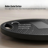 Social Hike Balance Board Wobble Non-Slip Round Exercise Trainer 41cm Black V238-SUPDZ-42210137571408