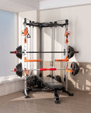SmartFit C3 Max multi functional trainer smith machine with 130kgs pin loaded weights Machine with V1025-717331801298