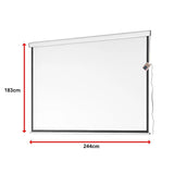 120" Electric Motorised Projector Screen TV Remote V63-686914