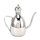 Stainless Steel Oil Can Portable High Water Tightness Stainless Steel Oil Can for Kitchen0.5L V1294-YM0710-3118210264912