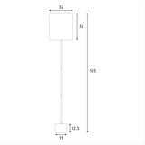 Wigwam Floor Lamp V558-LL-27-0103