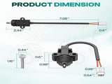 Golf Cart Stop Switch Fits for Yamaha G14, G16, G19, G22 G29 Gas and Electric Carts, Accelerator V1259-DP01-A-5419