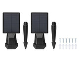 2 PCS Solar Garden Spotlights Outdoor Waterproof 5 LEDs 2-in-1 Solar In-Ground Landscape Spotlights V1294-YM0901-H39236