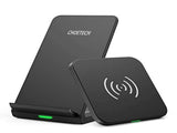 CHOETECH MIX00087 Qi 10W/7.5W Fast Wireless Charging Stand and Pad V28-ELECHOMIX00087