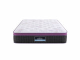 Giselle King Single Euro Top Mattress Firm Pocket Spring Edge Support MATTRESS-E-LAVENDER-35-KS