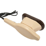 Electric Handheld Massager with 3 Massage Heads Heating Iron Shape Percussion Body Massager for Back V1294-YM0901-3113230276311
