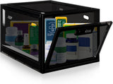 Lockable Medicine Box with Combination Code, BPA-Free Locking Storage Box for Medications Snacks V1237-ZY00B0DFXLLZG5