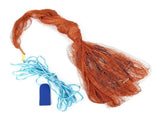 Automatic Fishing Net Cast Net for Bait Trap Outdoor Fish Throw Mesh with Steel Pendant V1294-YM0901-3111200154611