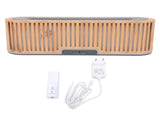Flame Diffuser 200ml Light Wood Grain 7 Colors Ambient Light Ultra Sound Technology Super Silent V1294-YM0901-3113230300611