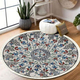 SOGA 120cm Mandala Area Rug for Living Room Lounge, Bedroom, Anti-slip Doormat, Home Decor CARPETXLS11LGE