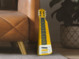 Karrera 29in 6-String Lap Steel Hawaiian Guitar - Metallic Gold ELE-LAP-6S-OR