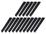15PCS Stair Non Slip Tapes and 1 Roller Adhesive Stair Tread Pads for Outdoor Deck Wooden Step V1294-YM0901-3117250188712