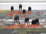 12-Pack Wall Mount Garage Hooks Tool Storage Workshop Organiser Heavy Duty Steel V63-827291