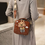 Cartoon Crossbody Bag Cute Handbag High-Quality Bag Australia Stylish Accessory - Pink - Size L V1347-DSZ-BAG-001-PNK-L
