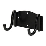 Wall Mount Wheelbarrow Hook Two Piece Storage Hook with Lower Support Base and Screws for Garage and V1366-AZ2-W-17002