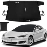 600D Snow Fropcs Windshield CoverV 108x175cm windproof Fropcs Protection Designed for Tesla V1188-MS-704-123