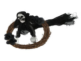 Halloween Ghosts Wreath Front Door Hanging Wreath Ghosts House Decoration Props Halloween Ornaments V1294-YM0523-3115210139411