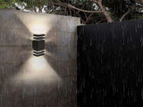 Modern 12 Inch LED Up Down Wall Light Dual Lamp with Dusk to Dawn Sensor V63-838751