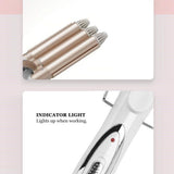 Hair Curler,3 Barrels Curling Iron Hairs Three Barrel Curling 1 Barrel Curler Wand,25Mm Hair V1366-AZ2-W-24458