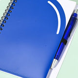 Small Notepad Notebooks, Small Notebook with Pen Holder, Pocket Notebook with Lined Pages & Front V1369-AZ3-W-21070