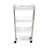 Bathroom Gap Shelf Bathroom Cosmetics Transparent Storage Rack Multi Layer Bathroom Organizer 4 V1294-YM0901-3117230118912
