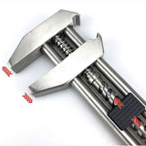 Multitool Adjustable Wrench Portable Stainless Steel Multi-Function Wrench with Bottle Opener, V1232-WNBS001