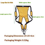 Lightweight Kids Carrier Belt Short Journeys Hiking Back Pack Belt Outdoor Children Lift Sling for V1192-AZ-W-0420