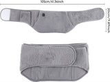 Electric Belly Warmer and Hand Warmer Heating Belt for Menstrual Pain and Lower Back Relief, Soft V1189-LC-QP-00631