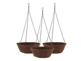 Hanging Planter Set Hanging Flower Plant Pot Basket with Rustproof Chain for Garden Porch Balcony V1294-YM0901-3111250066911