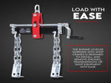 Engine Leveler Balancer Load Shop Crane Hoist Chain Lift Loading Leveller 2000lb - 907kg V379-ENGLVLRBAR
