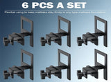 Mattress Slide Stopper Extra-Thick Holder for Metal Bed Frame Non Slip Gripper V1192-AZ-W-22845