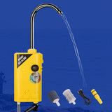 Portable Fishing Oxygen Pump Water Absorber Smart Automatic Induction LED Fishing Oxygen Pump V1294-YM0716-10059188