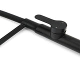 Matt Black Kitchen Sink Basin Mixer 360 Swivel Faucet Tap Pull Out Spout WELS V1233-KRD506B