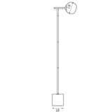 Helium Floor Lamp V558-LL-27-0079