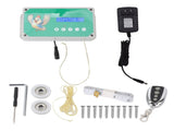 Chicken Coop Door Controller IP44 Waterproof Timer Remote Control Dual Power Supply Automatic V1294-YM0901-3111240088311