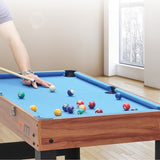 4FT 3-in-1 Games Foosball Soccer Hockey Pool Table V63-834011