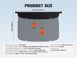 Retractable Cargo Cover for Mazda, Upgraded Waterproof Trunk Cover Security Shield Shade for Mazda V952-YCKSSSHCGYCK3IQI4V0