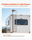 VEVOR Starlink RV Ladder Mount 360&deg;Adjustable Extra Long Starlink for Gen 3 V952-FCPTAZKSDXLT56BFU001V0