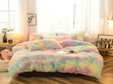 Colorful Plush Madeira Marigold Quilt / Doona / Duvet Cover set V745-AQ030043K3