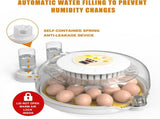 CARLA HOME 18 Egg Incubator withmatic Turning, LED Display, Humidity & Temperature Control, V178-36353