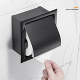 Toilet Roll Holder Toilet Roll Holder Bathroom Built-in Toilet Roll Holder Silver Roll Holder V1188-NK-BOL-577