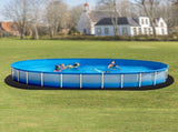 Oval Pool Liner Pad, 18 x 33 ft Pool Liner Pad for Above Ground Swimming Pools, Extra-Thick Pool V952-DSYYCDDOVAL1YFH9K001V0